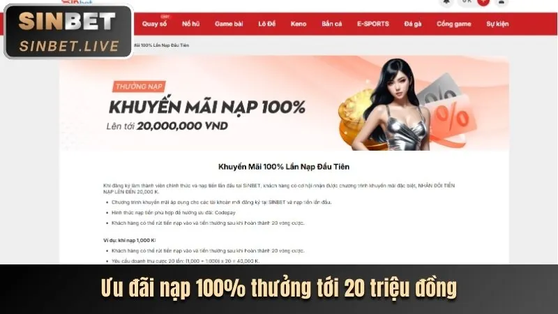Các lợi ích khi đăng ký sumvip web